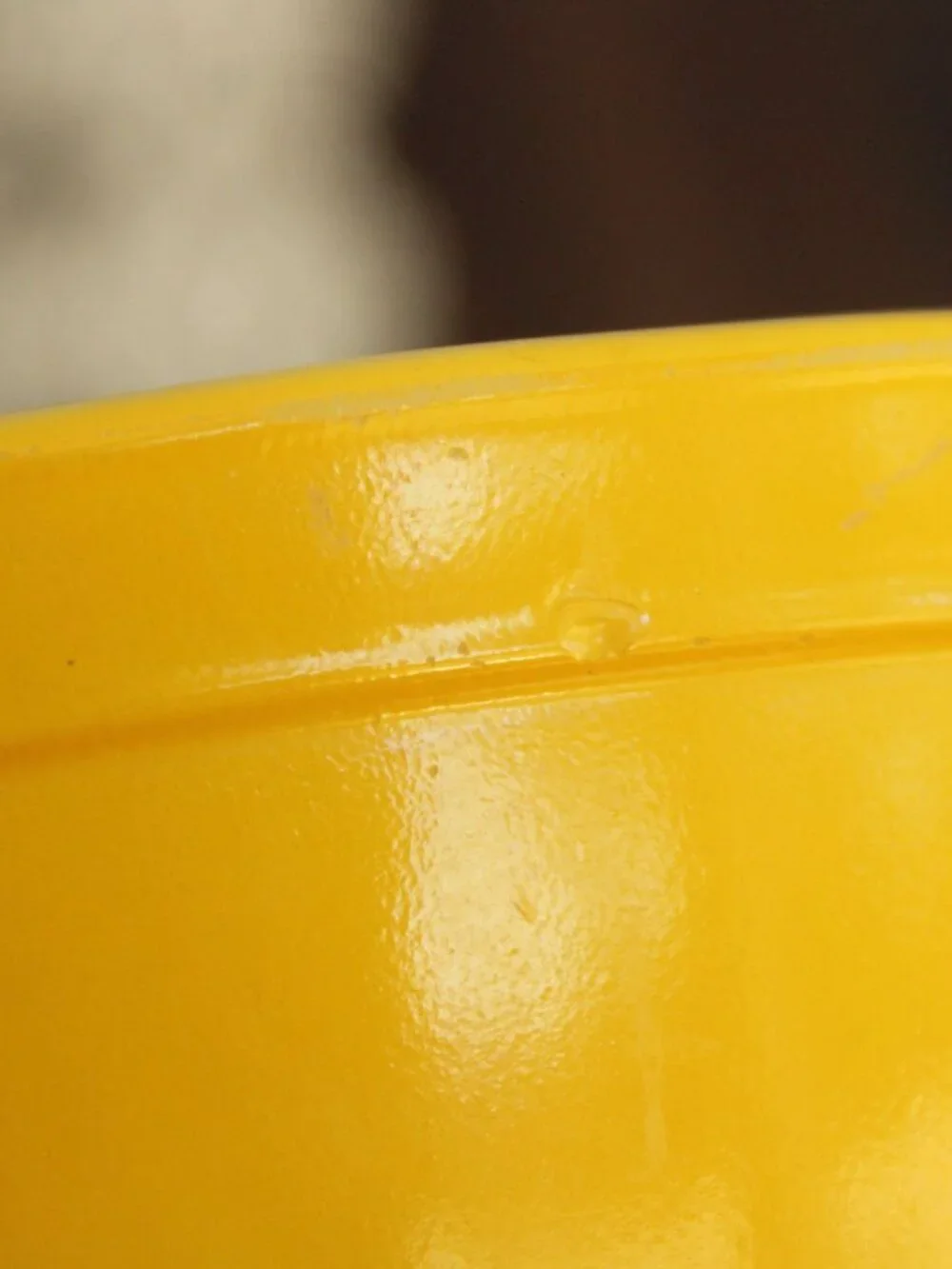 Vintage 1960s 1970s Pyrex #402 Yellow Daisy Mixing Bowl, 1.5 Quart, Retro Kitche